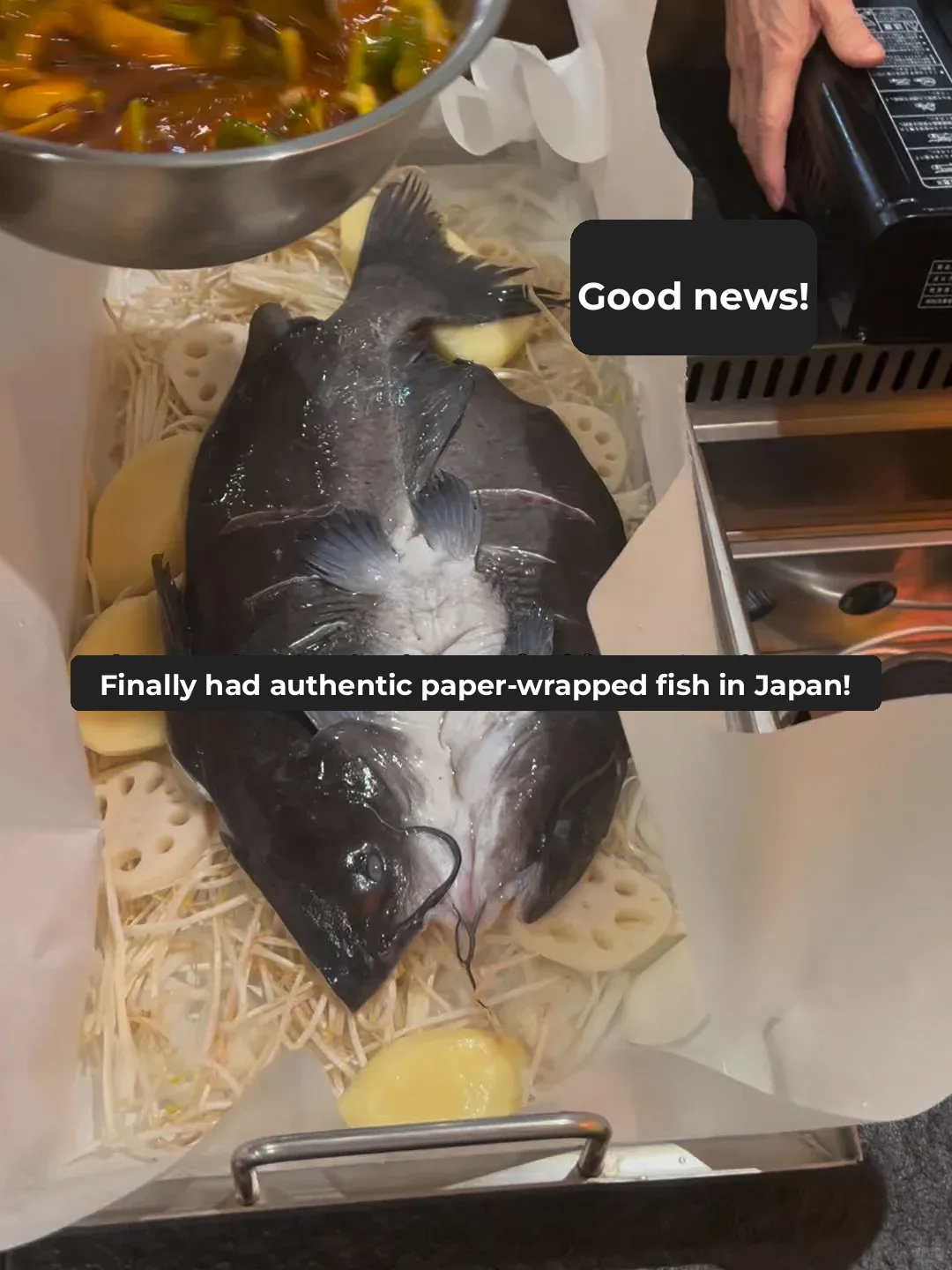 Boss says it's not pre-made, you wanna snap a pic?