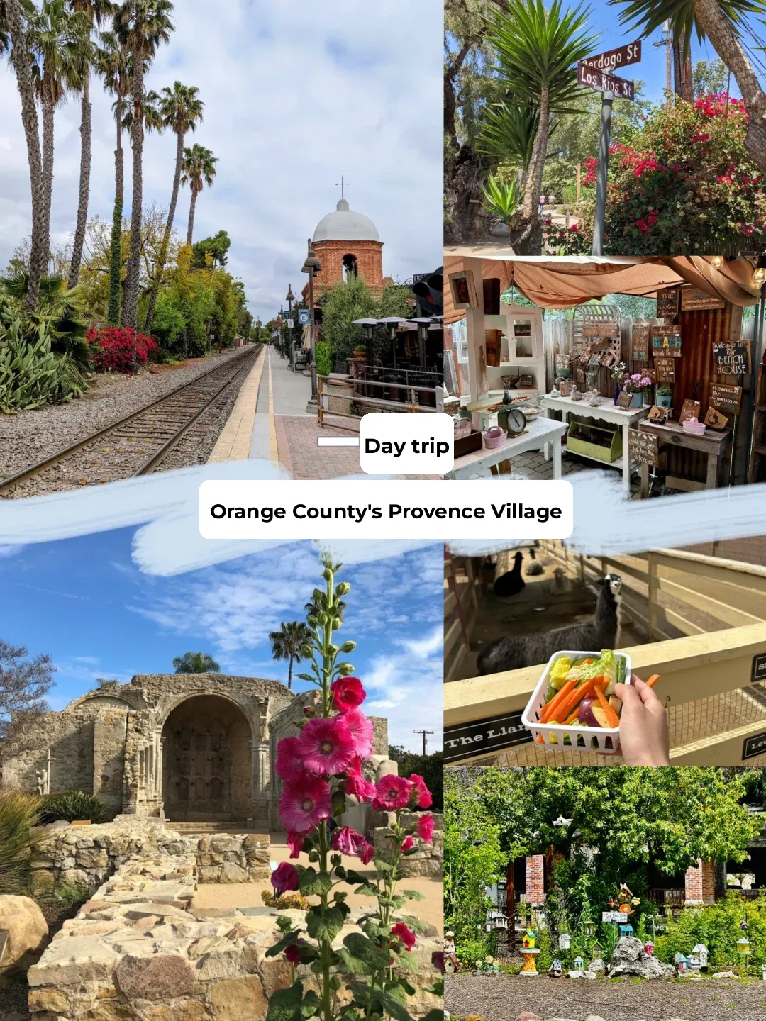 A Day Trip to Orange County's Provence-Style Village, a Century-Old Church, and a Cozy Little Farm