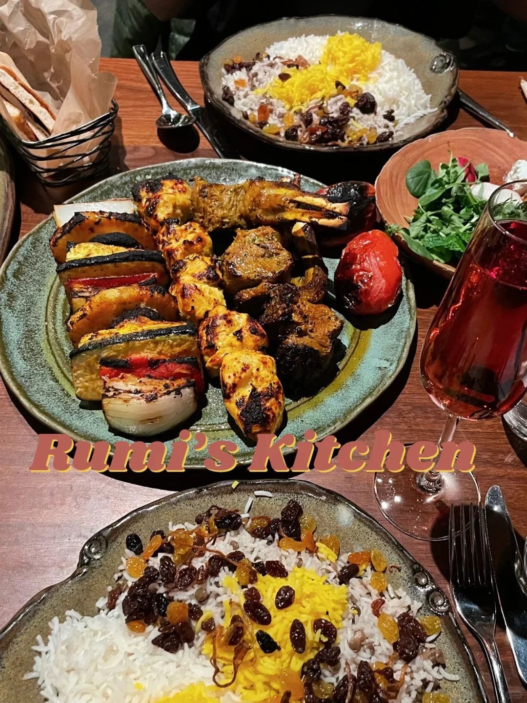 Washington DC | Rumi’s Kitchen Persian Cuisine 🍴