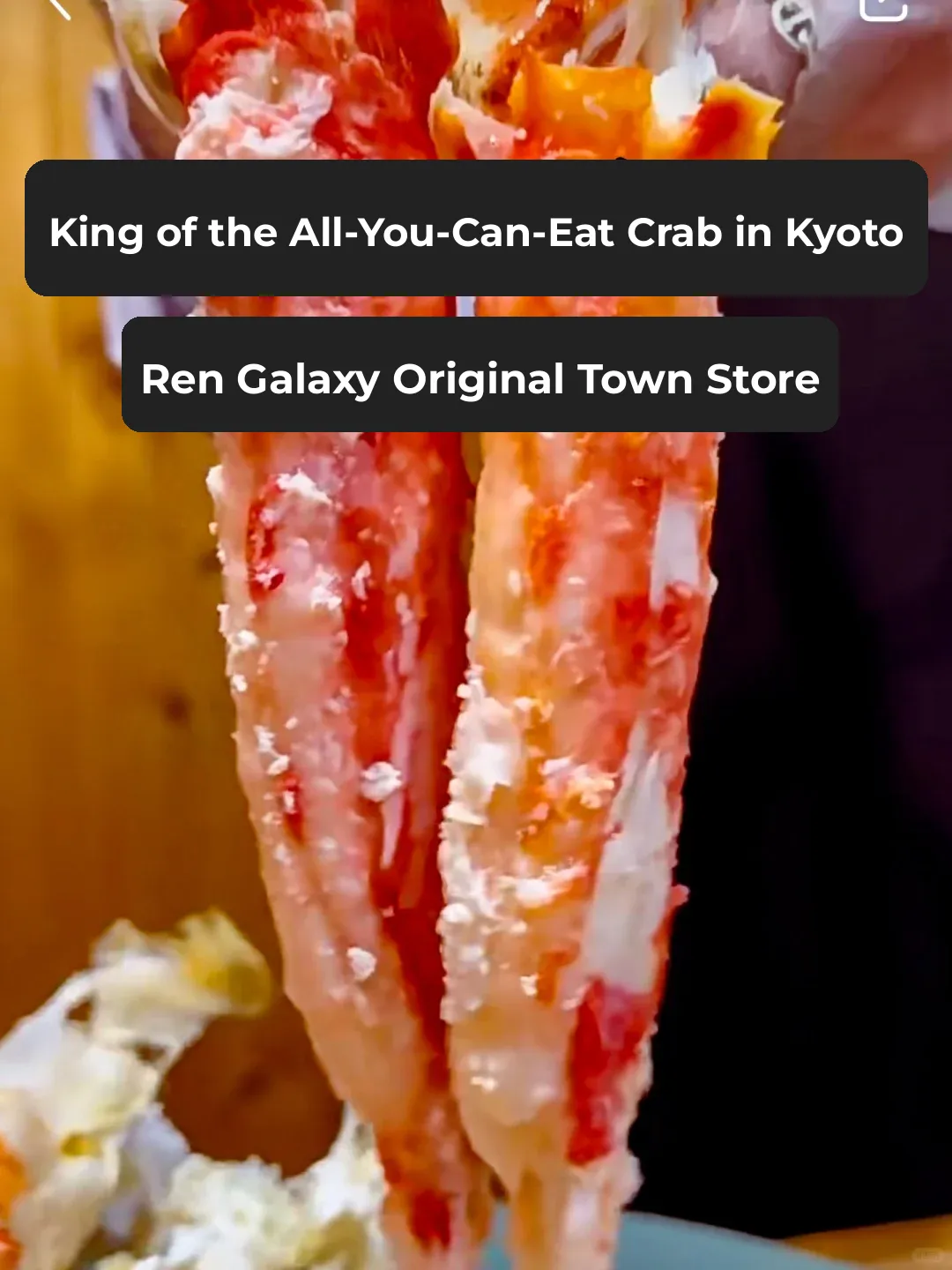 The Ultimate Kyoto King Crab Indulgence That Left Me Craving for More!