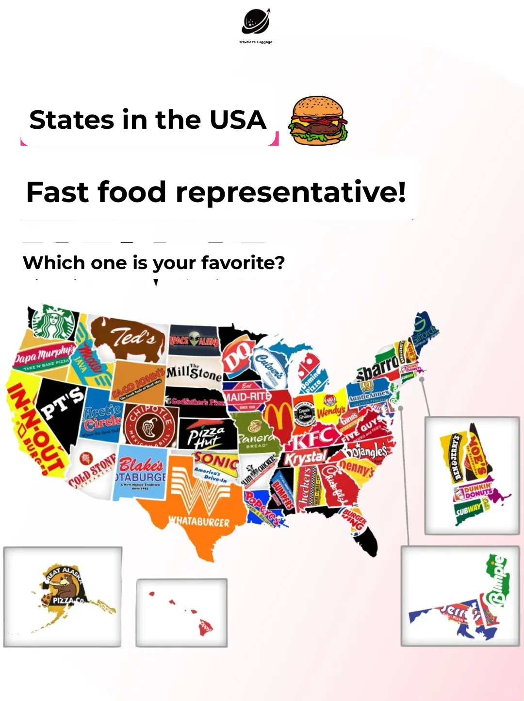 The Most Iconic Chain Restaurants in All 50 U.S. States 🇺🇸🍔
