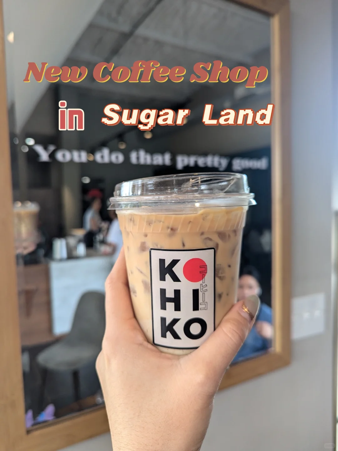 **Houston | Can't Resist the Black Sesame Latte! So Good~**