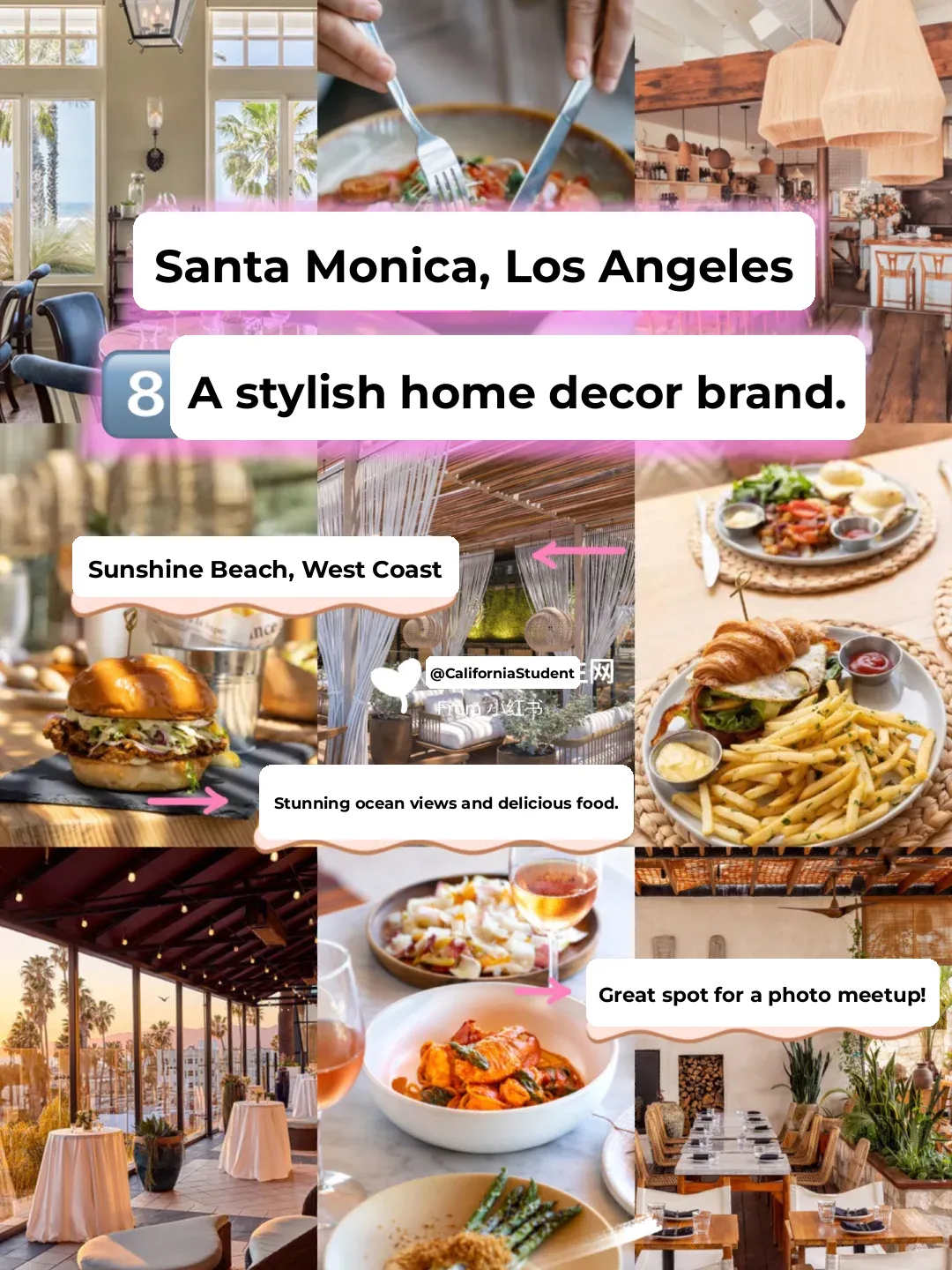 LA Food Hunt: 8 Must-Visit Instagrammable Brunch Spots in Santa Monica!