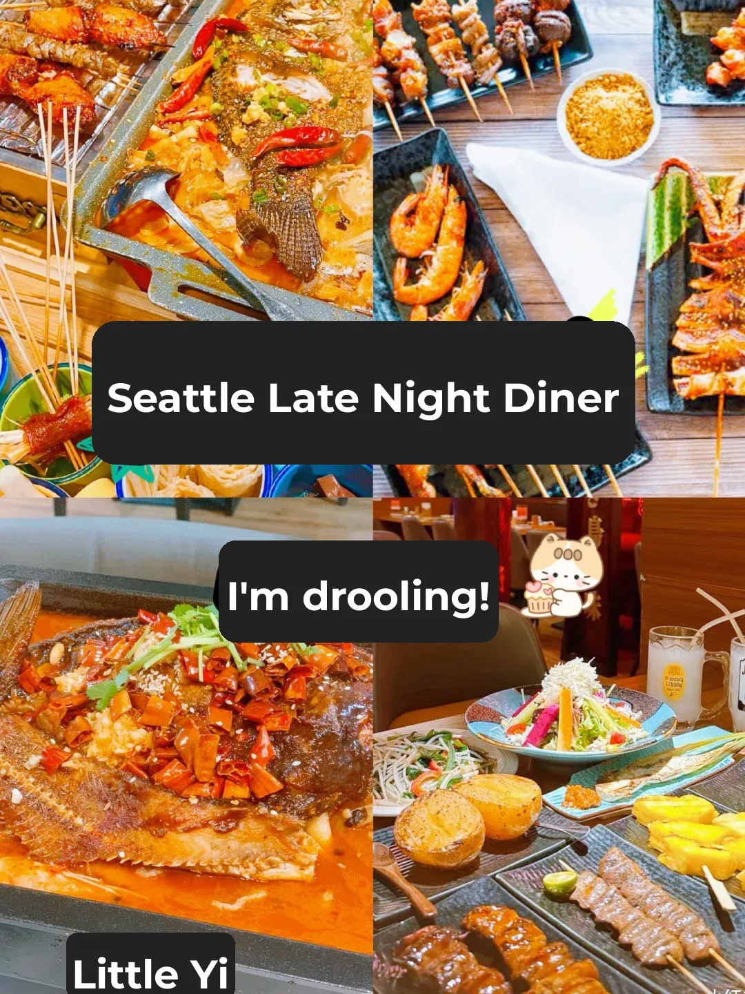 Must-Visit Spot This Summer 🍜 Seattle's Late-Night Eatery Open Till Dawn