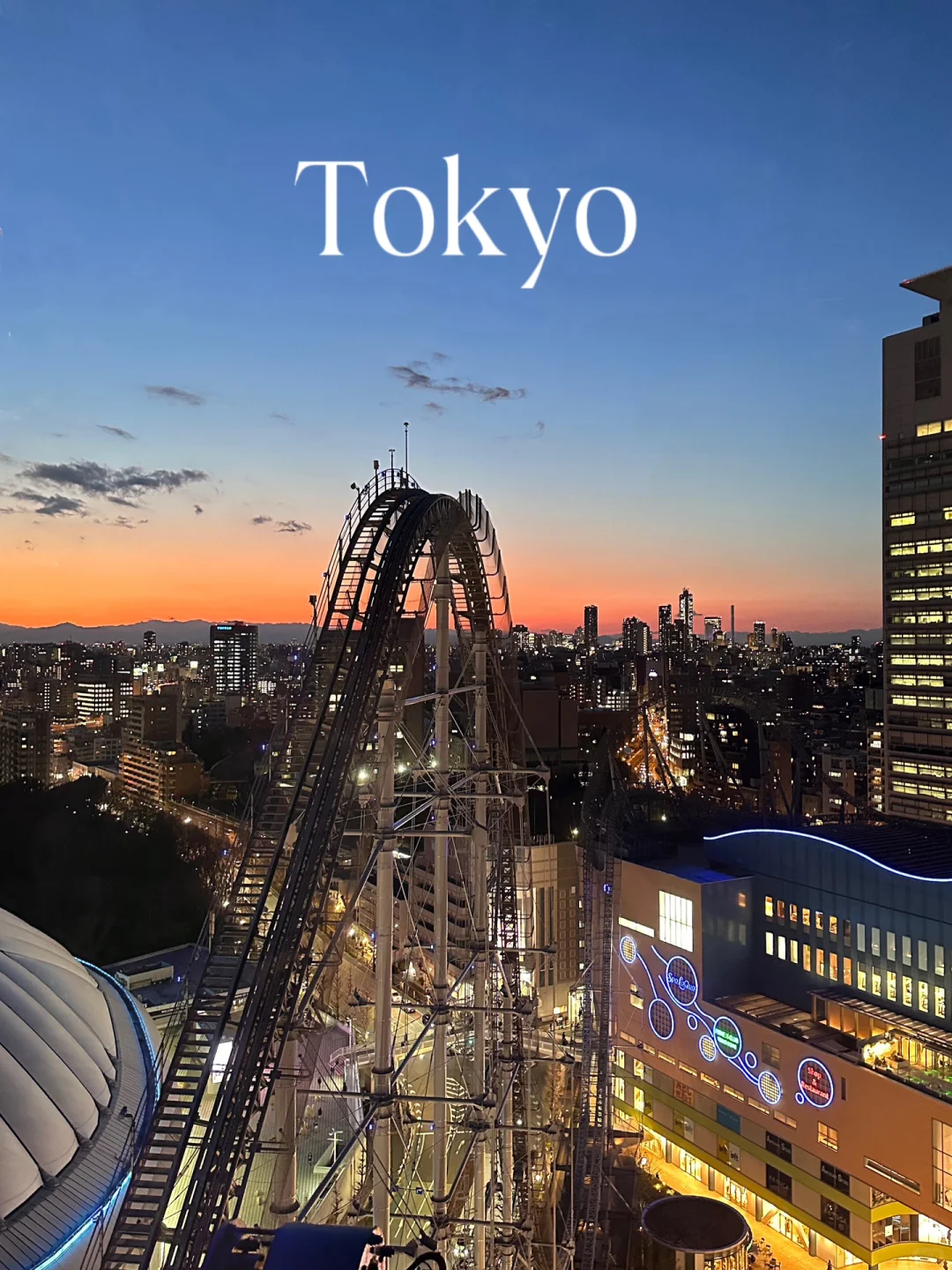 Life Hack: Experience the Sunset Ferris Wheel in Tokyo! 🌆🎡👫
