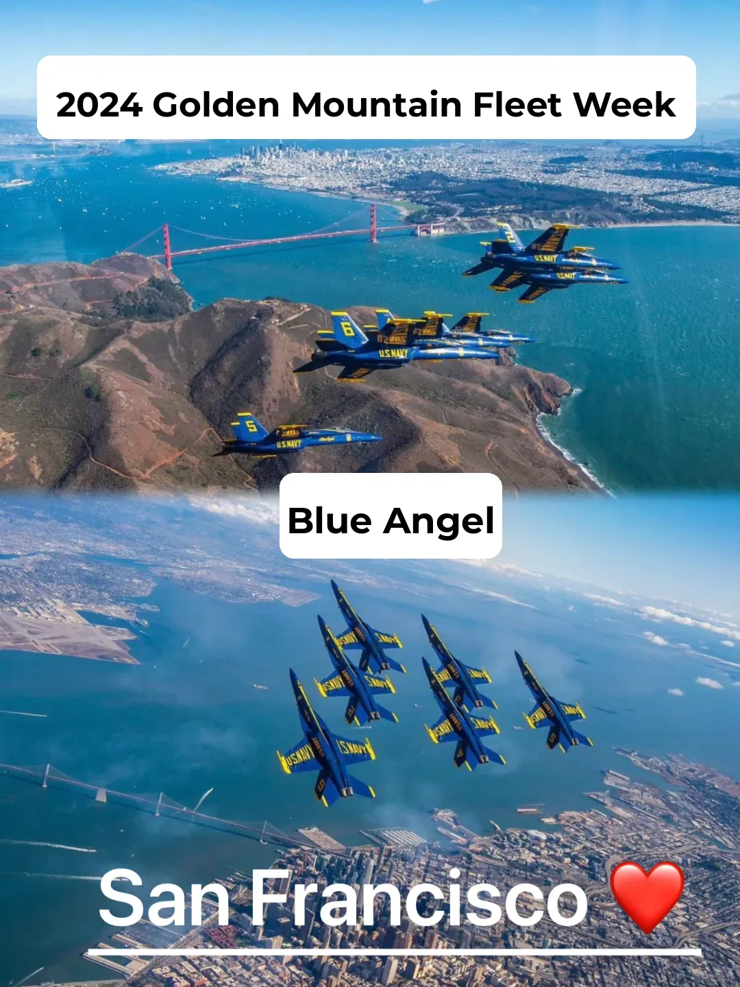 💙San Francisco Fleet Week / Blue Angels Are Here...💙
