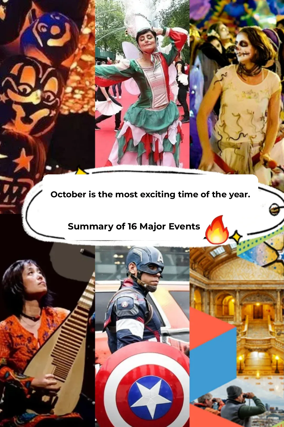 NYC's Golden Fall: Top 16 Must-Do Events in October 🔥 [Photo Guide]