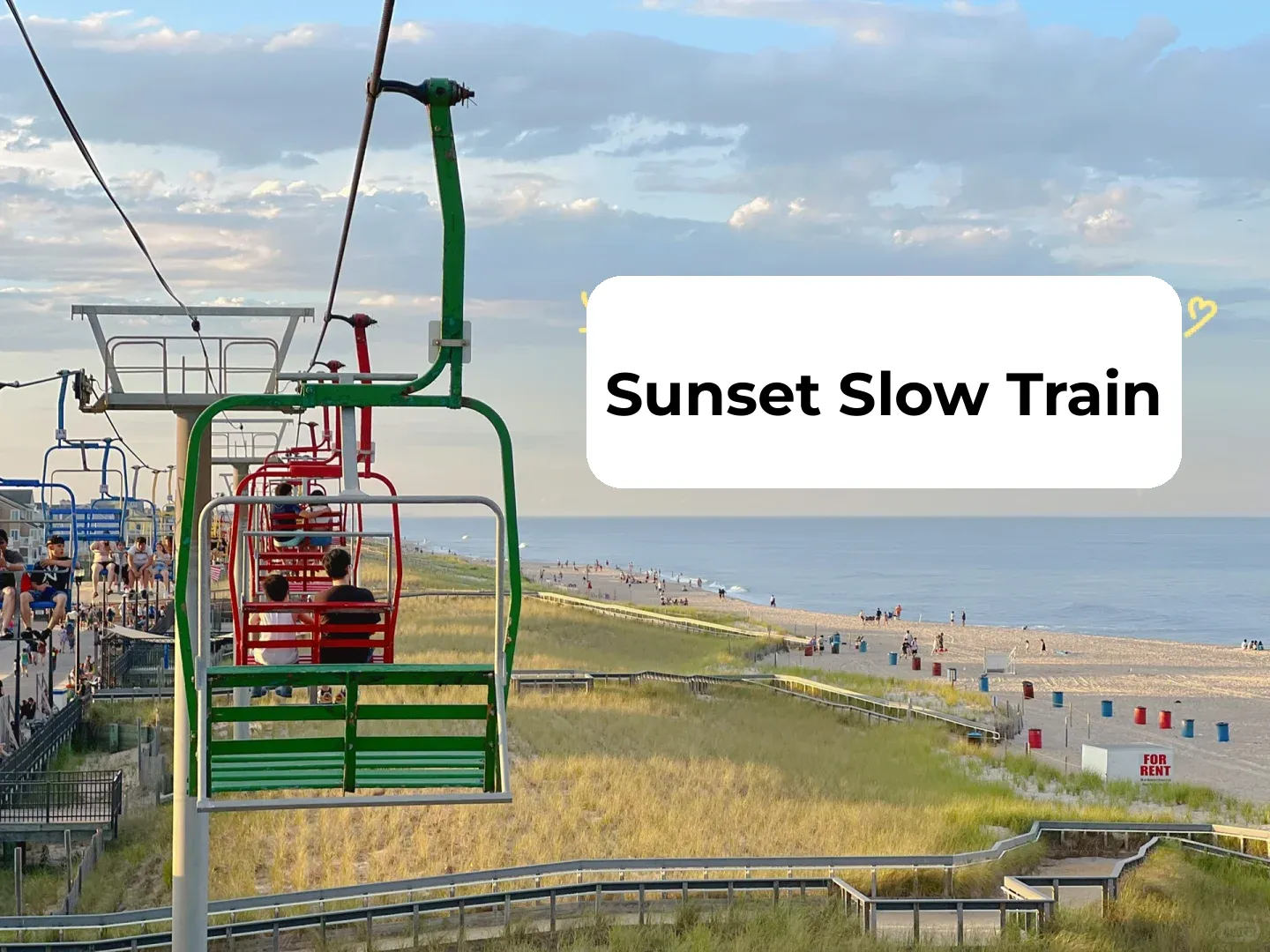 NYC & NJ Area | Sunset Cruise on the "Slow" Train by the Seaside
