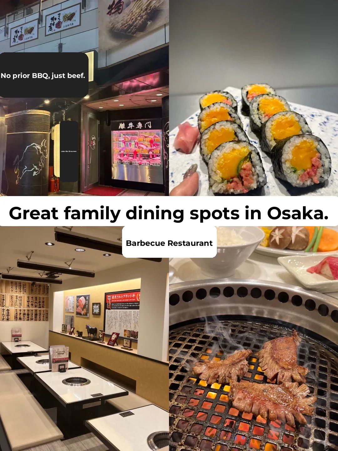 Top-notch budget BBQ spot in Osaka for the whole family!