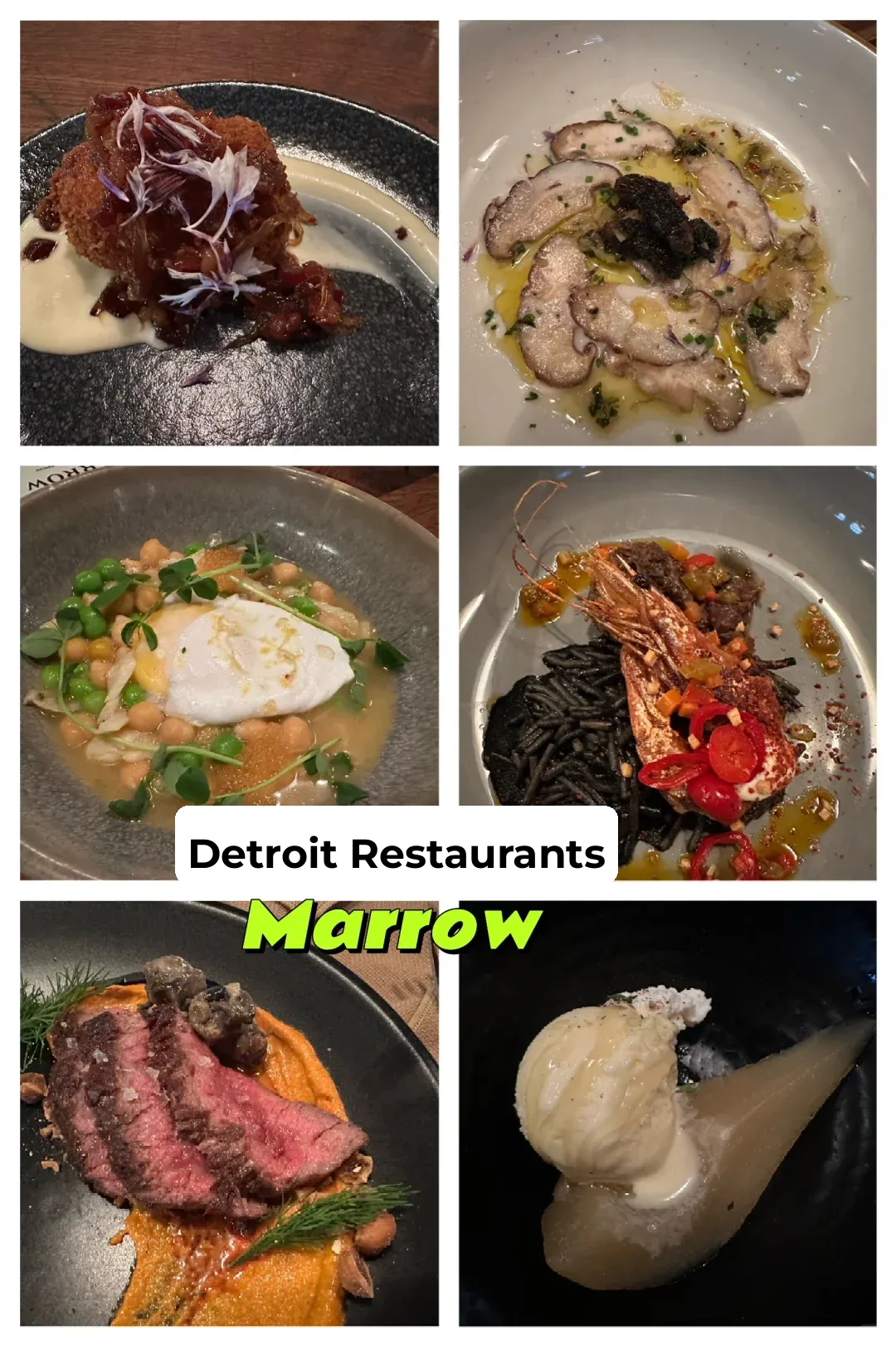 Michigan Cuisine: Chef's Tasting Menu at Marrow in Detroit
