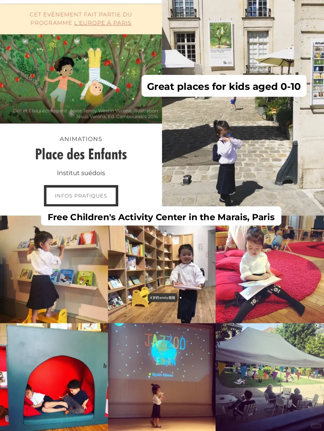 "Places des enfant: Paris' Free Kids Activity Hub 📖"