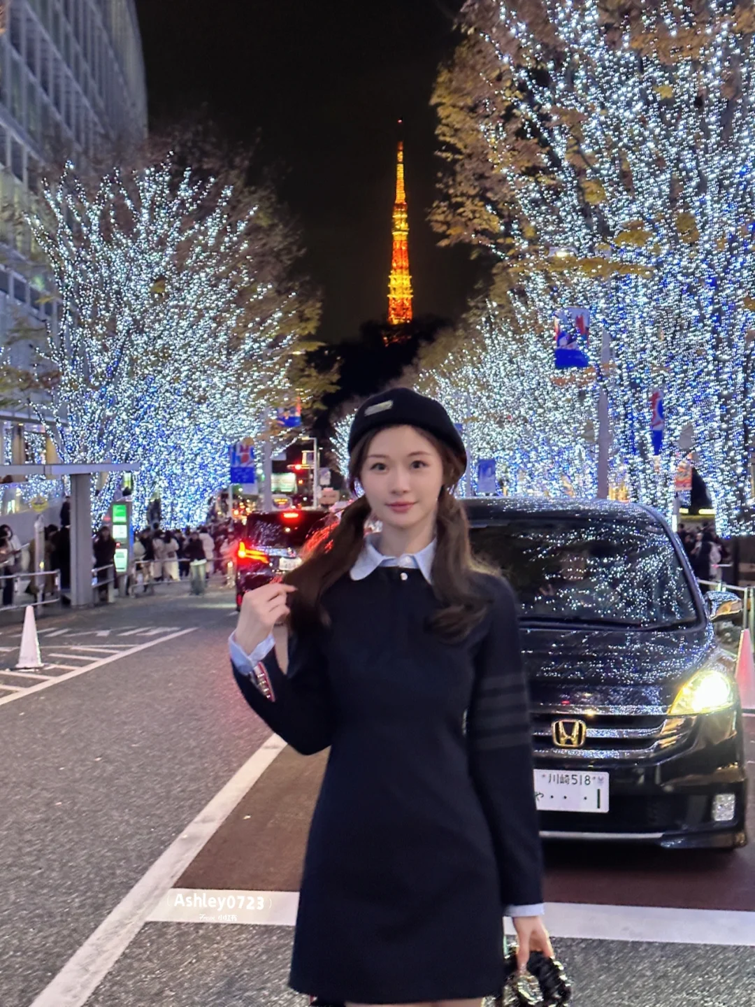 Tokyo Trip | Roppongi Christmas Illumination 🗼 + Photo Tips 📸️