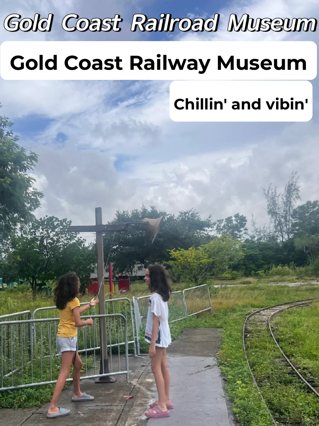 "Exploring the Miami Railway Museum 🤓🤓"