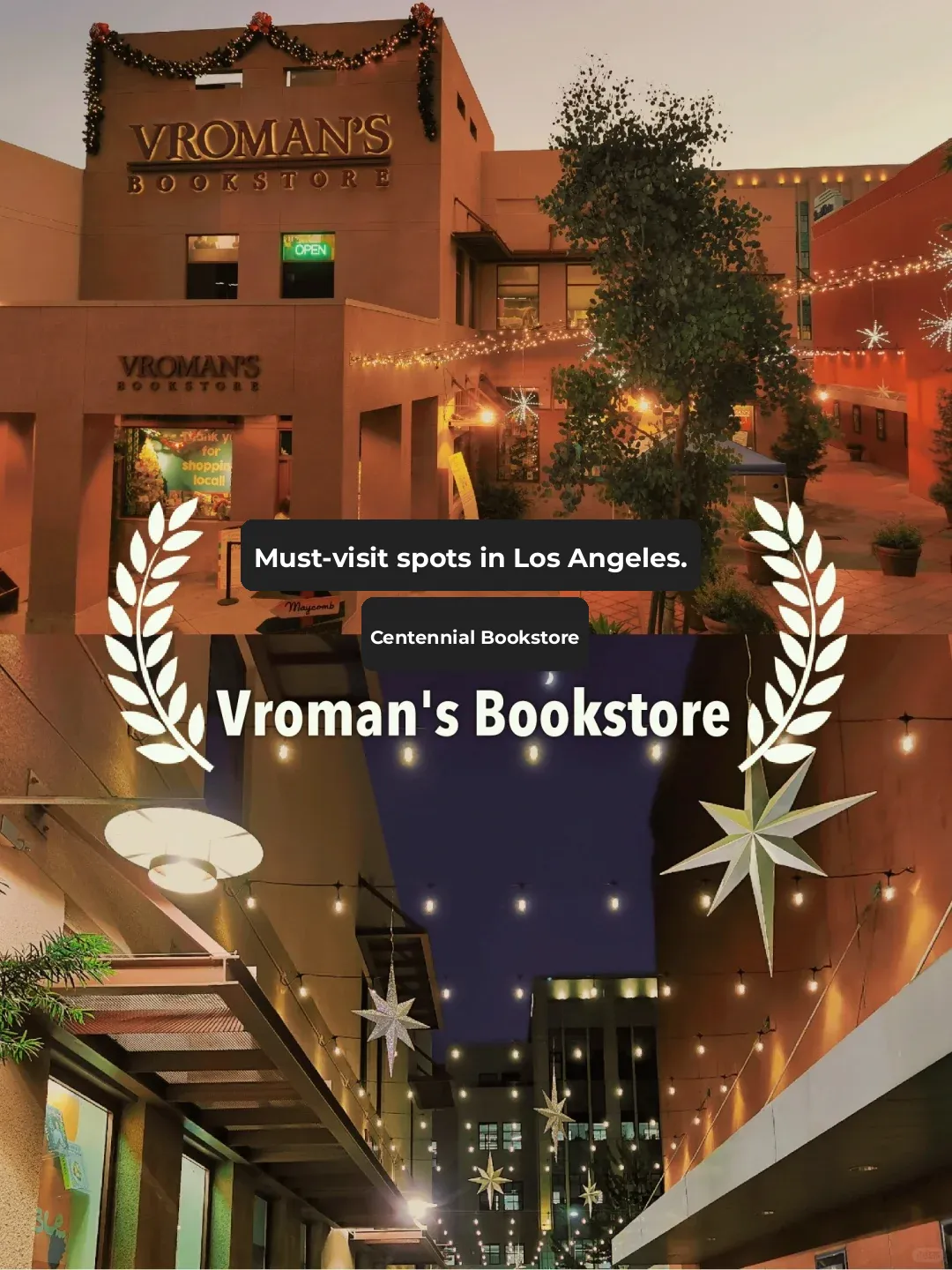 Experience a Unique Christmas 🎄: LA's Historic Bookstore is a Must-Visit!