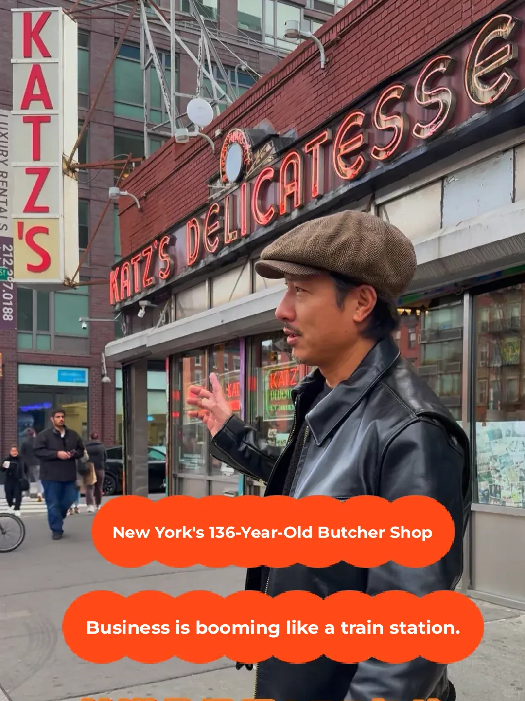 This 136-Year-Old Butcher Shop in New York Is as Crowded as a Train Station