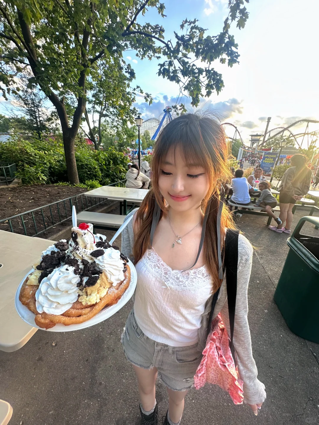 Day Trip Around Chicago | Six Flags' New Roller Coaster is Absolutely Thrilling...🎢