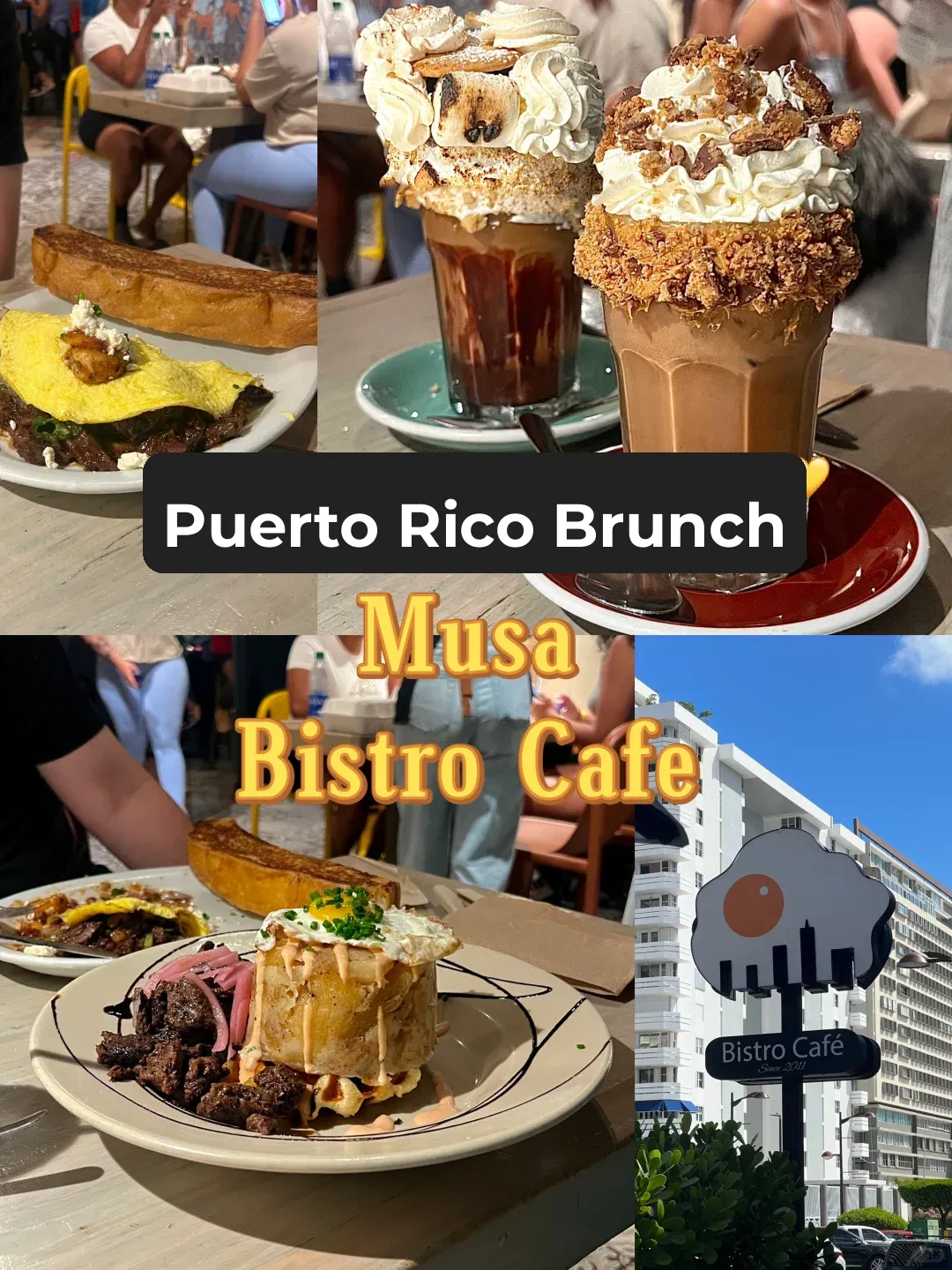 Delicious Brunch Spots in Puerto Rico | Musa & Bistro Cafe