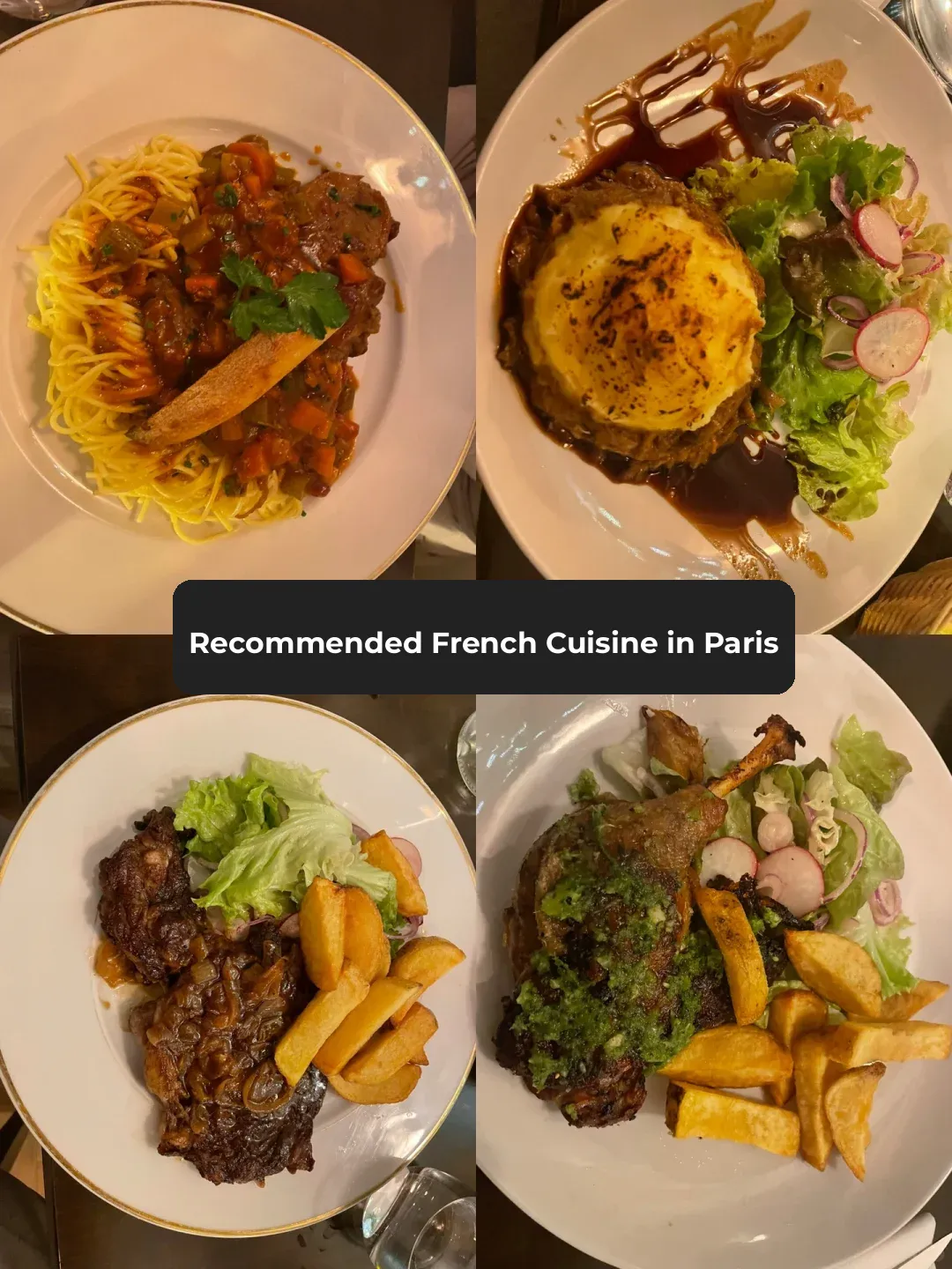 Parisian Fine Dining: 3⃣️ Times in a Week