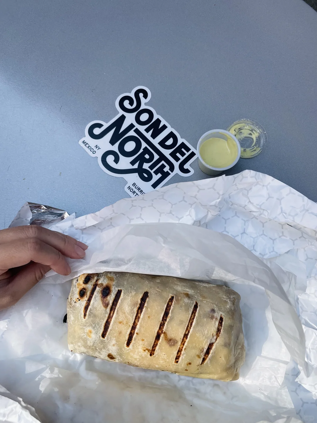 I might have just had the best burrito in all of NYC 🌯