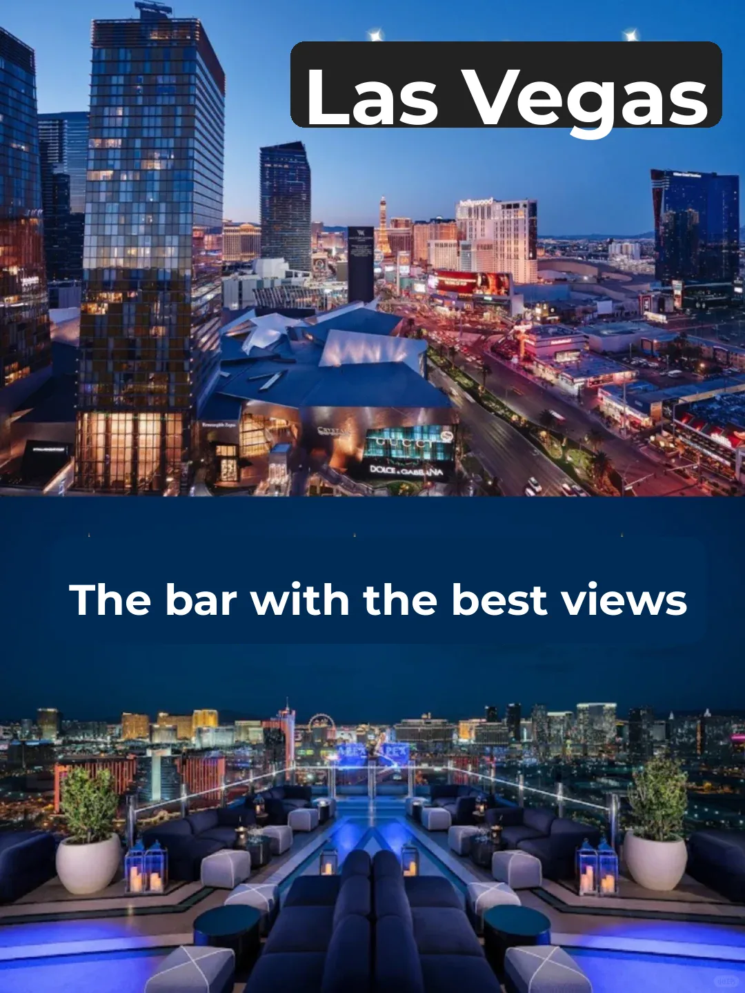 Best Scenic Bars in Las Vegas 🌃🍹