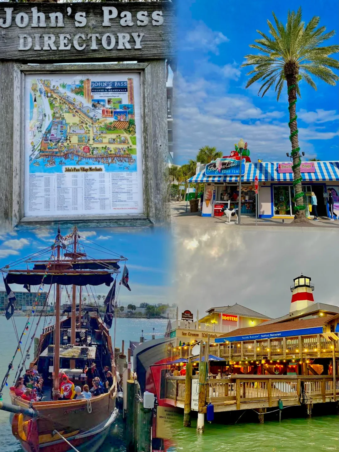 John’s Pass: A Charming Seaside Town in Tampa