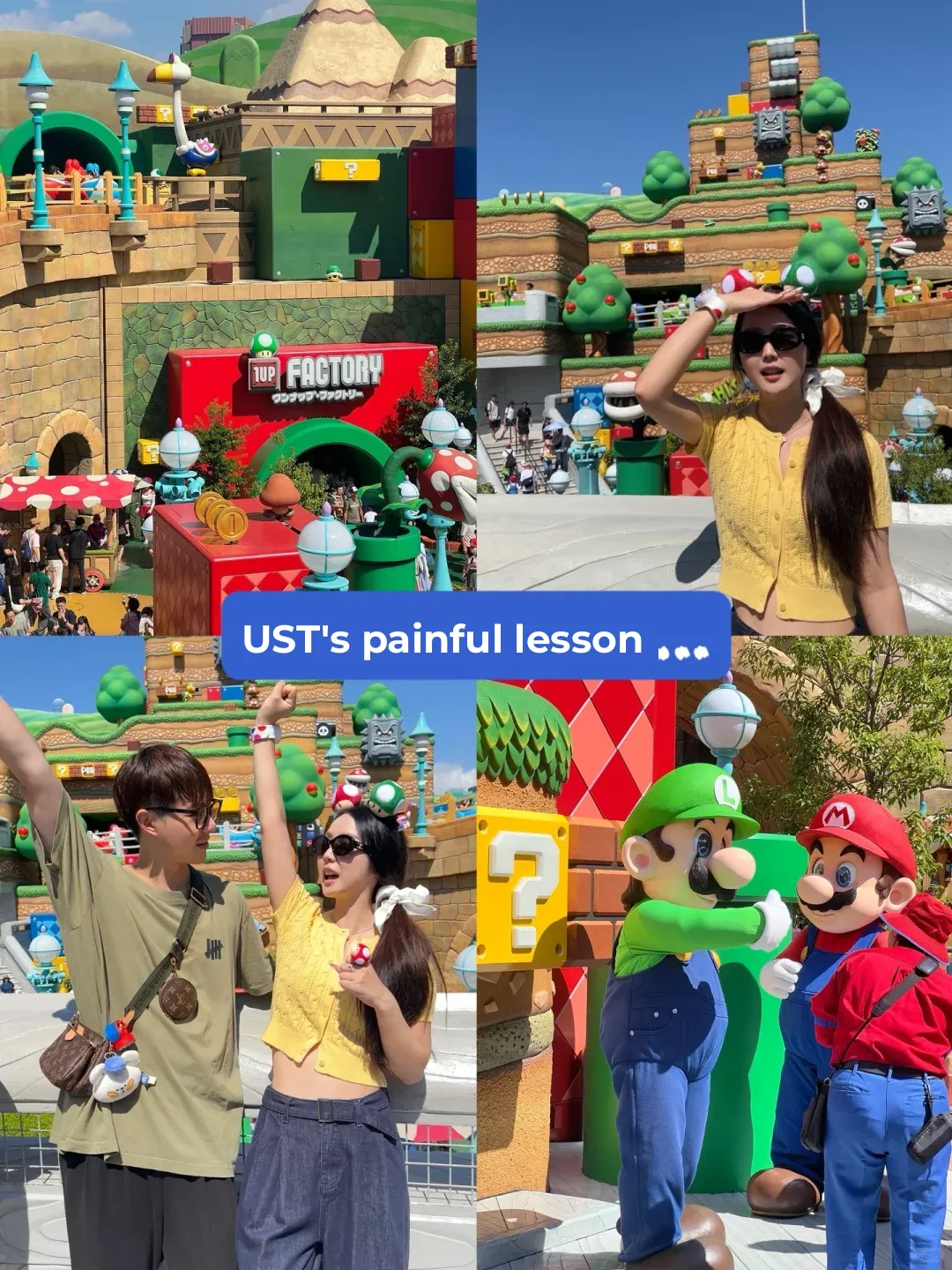 A Painful Lesson at Osaka Universal Studios
