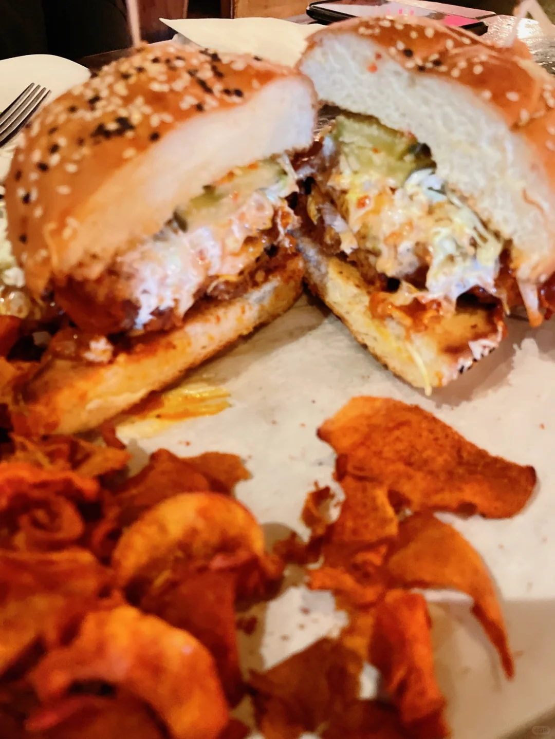 San Diego Food | Taking on the Fiery Sichuan Spicy Chicken Burger Again