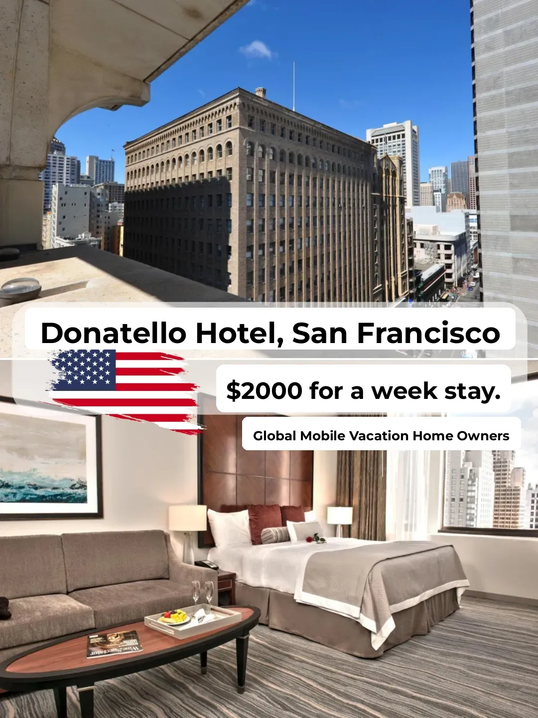 "Stay a Week at San Francisco's Donatello Club Hotel for Just $2000"