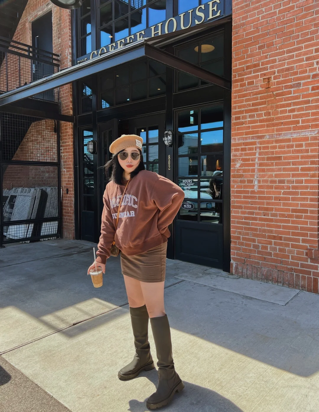 Outfit of the Day at a North American Hidden Gem: Houston's Largest Retro American Café