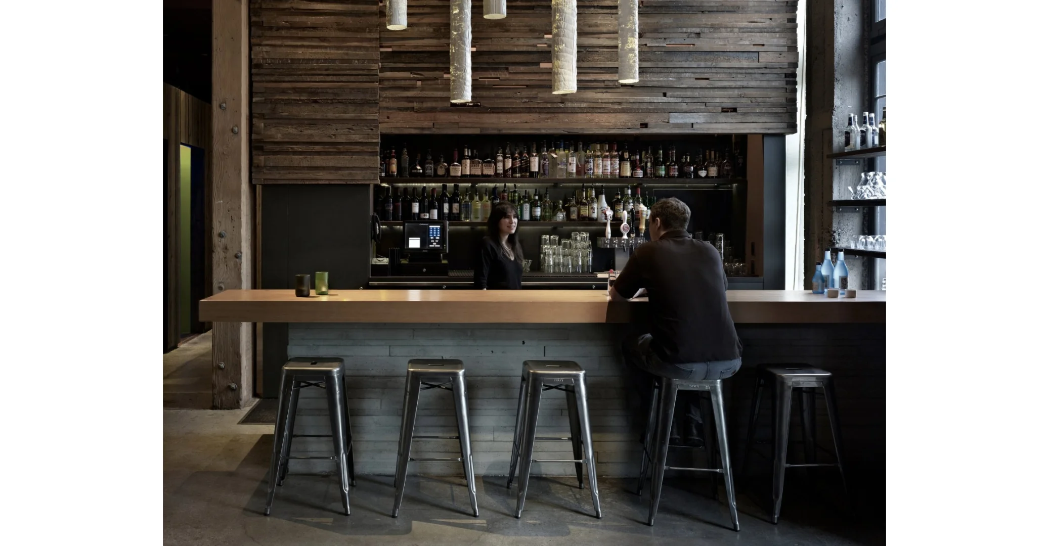 Interior Design | A Vintage Movie-Themed Bar in Seattle