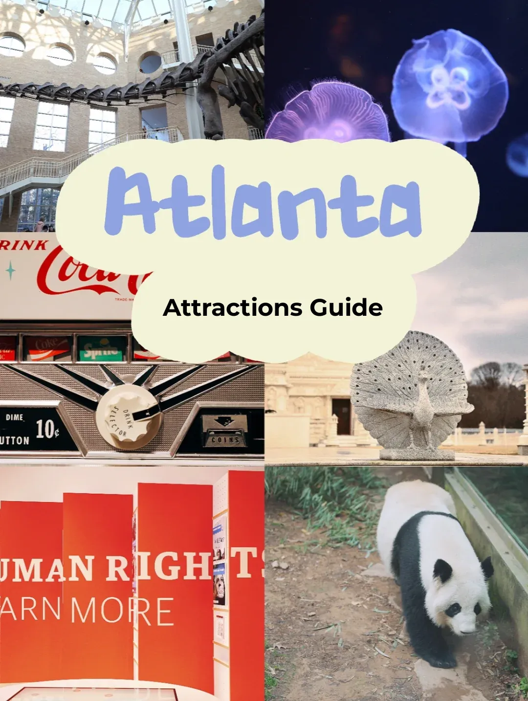🇺🇸Atlanta (Part 1) | Detailed Guide to Attractions | Insider Tips