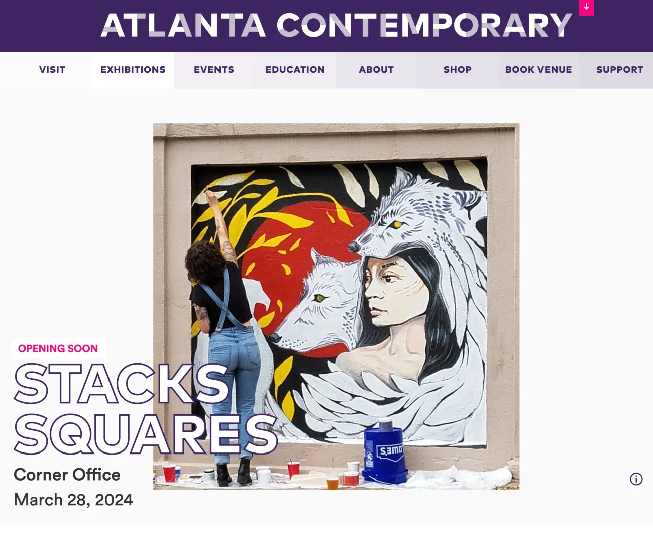 Atlanta | Come Check Out the Exhibition This Weekend! Stack Square Group Show