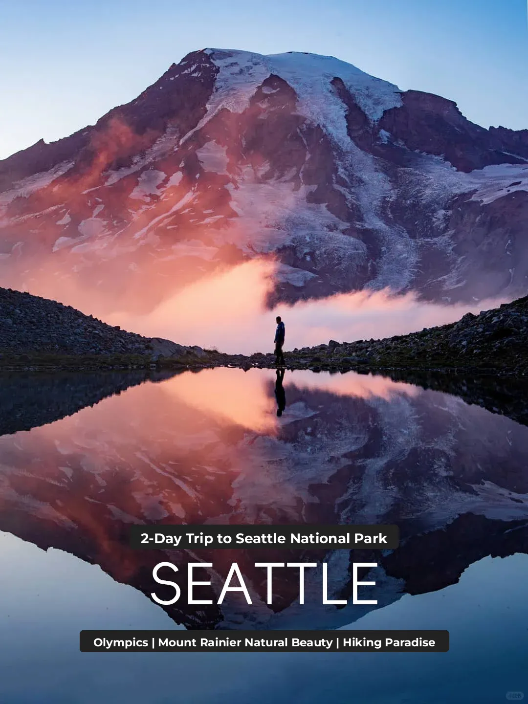 2-Day Seattle National Park Adventure | Olympic + Rainier