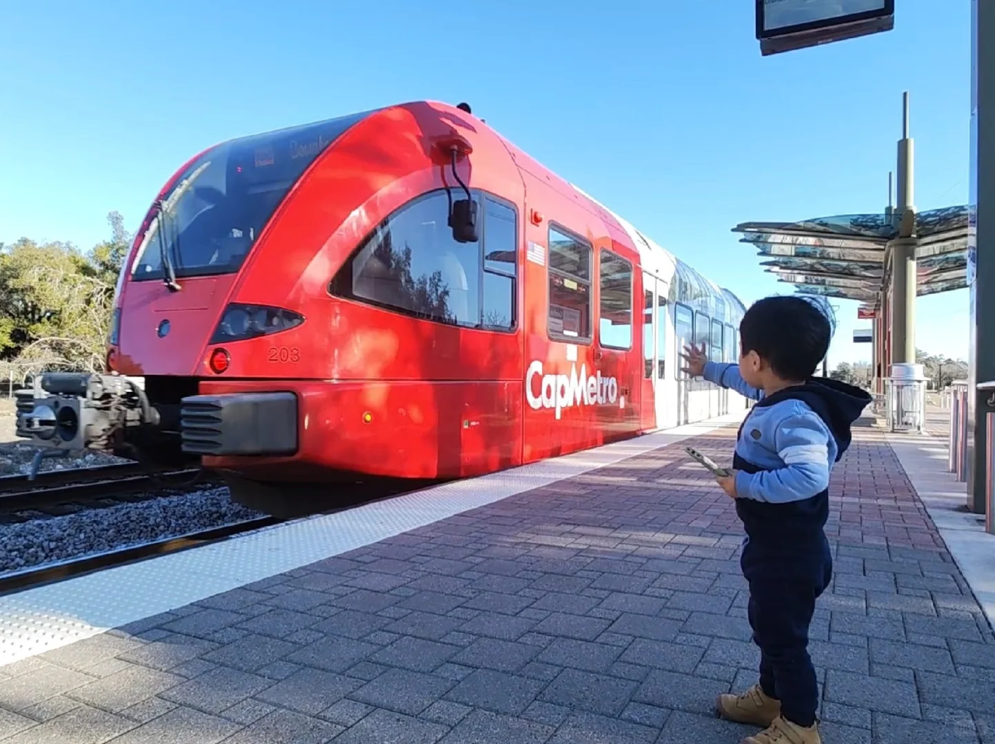 Exploring Austin's CapMetro and Crestview Neighborhood with Kids