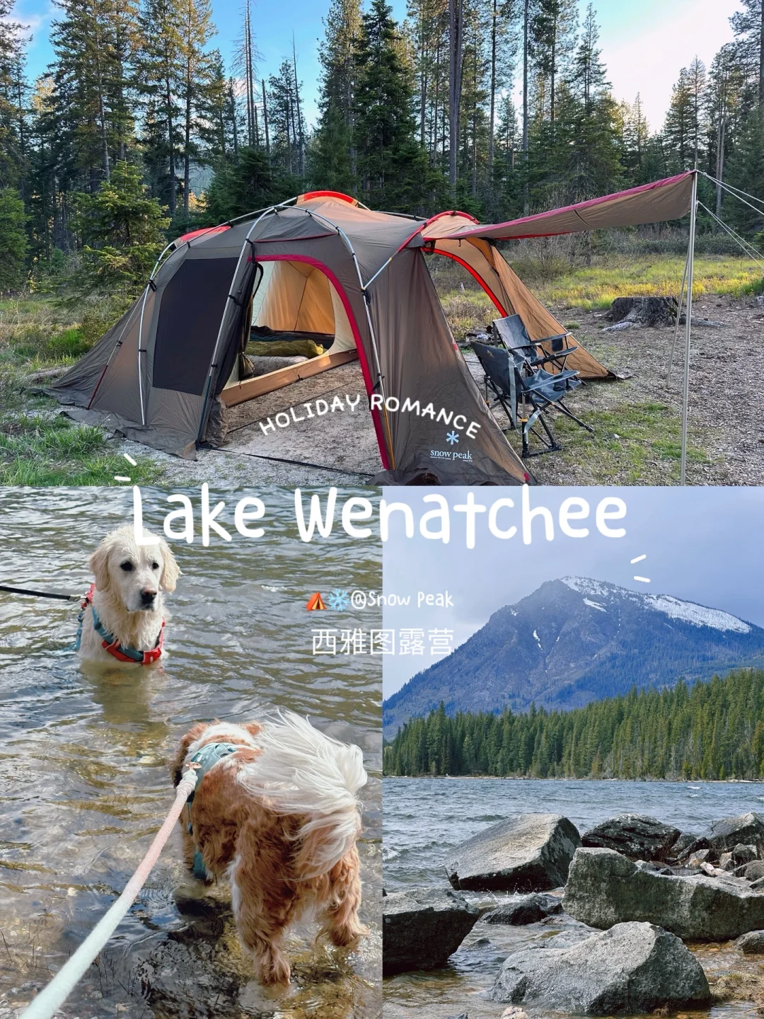 Lake Wenatchee｜Spring Camping