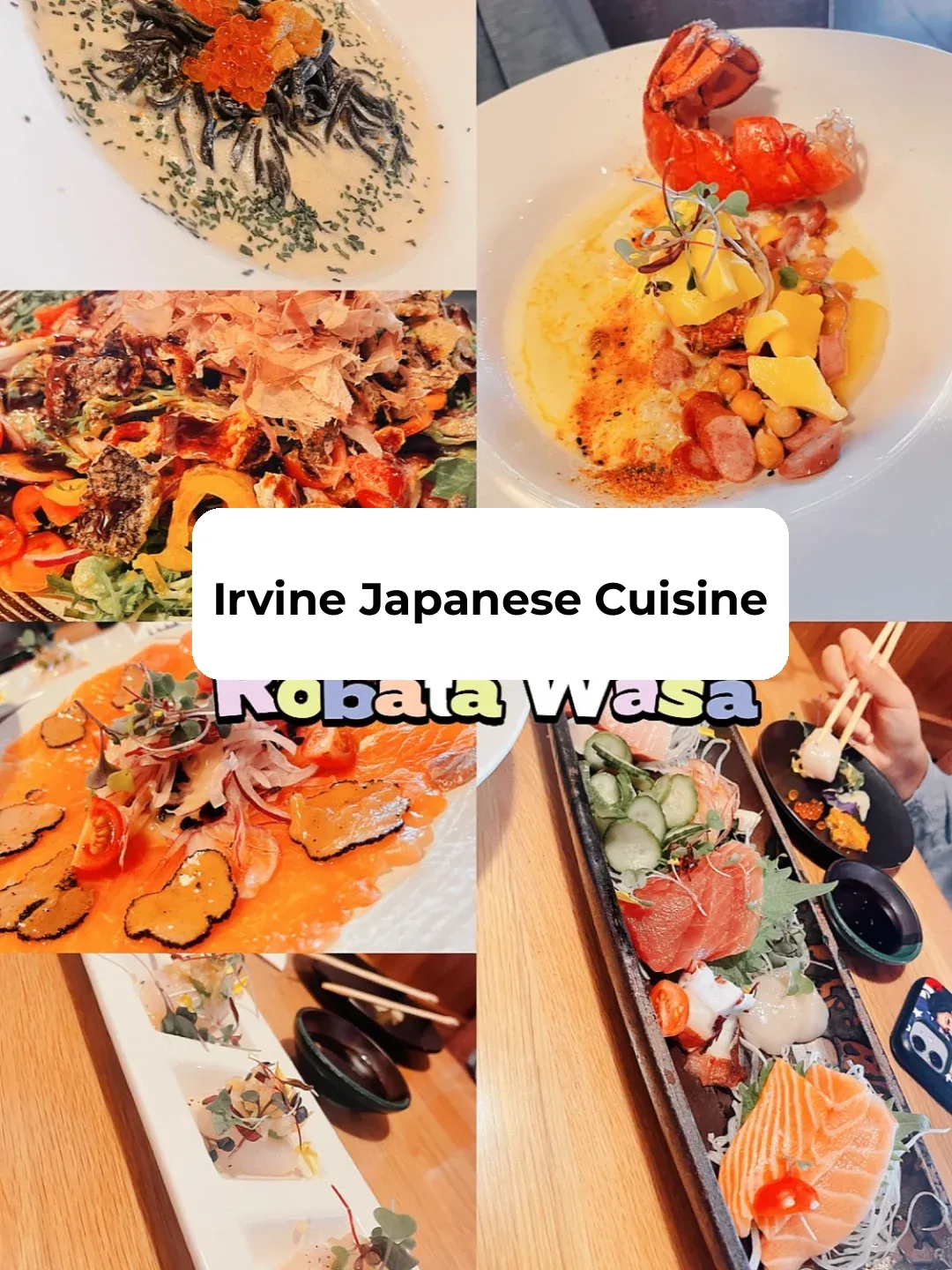 🍱 LA's Trendy Japanese Eatery 💙🍣 Irvine's Robata Wasa