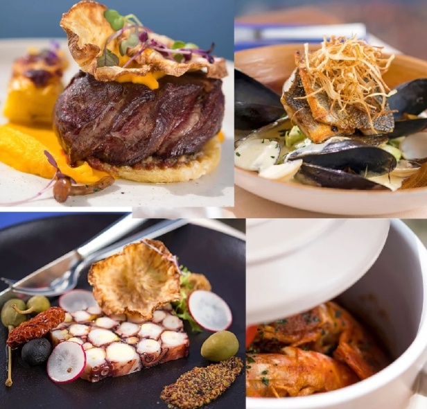 Dubrovnik Street-Side Restaurants, Croatia